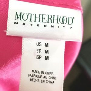 Motherhood Maternity Dresses - MOTHERHOOD MATERNITY Hot Pink Dress Motherhood Maternity Dresses - MOTHERHOOD MATERNITY Hot Pink Dress